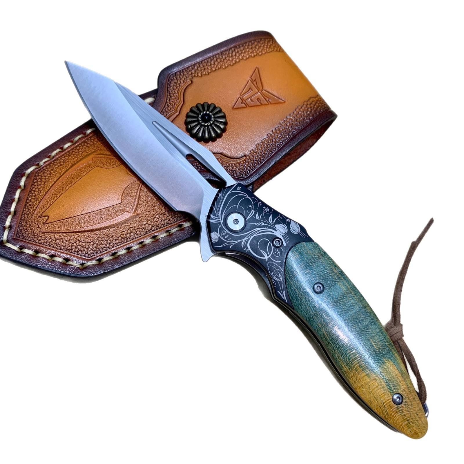 Edc (Every Day Carry - Pisau Lipat EDC RHON 3.4 inci
