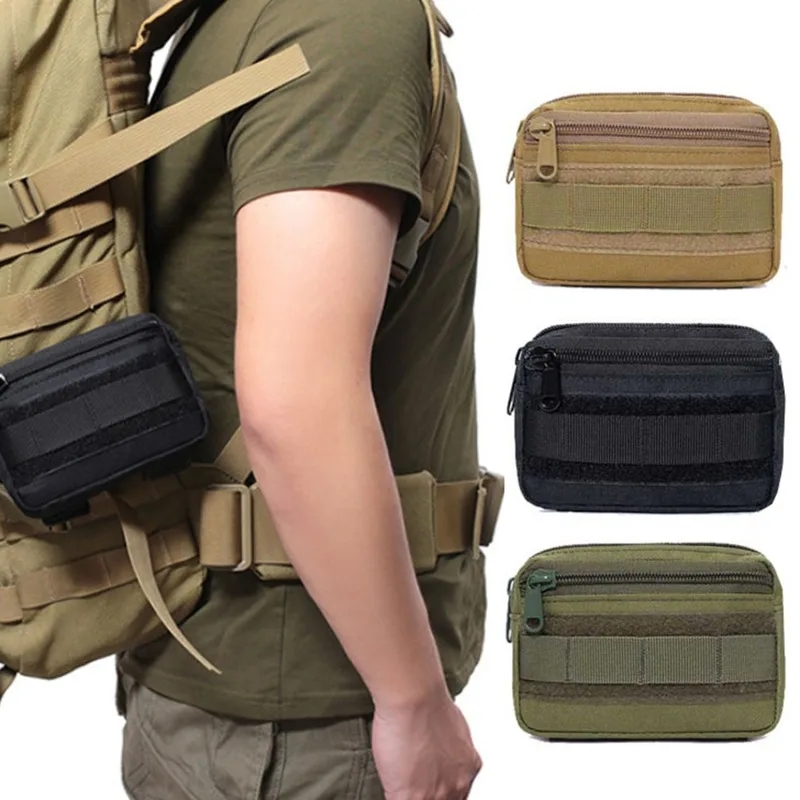 Edc Concealed Carry Belt - EDC Molle Tas Pinggang Kantong Taktis