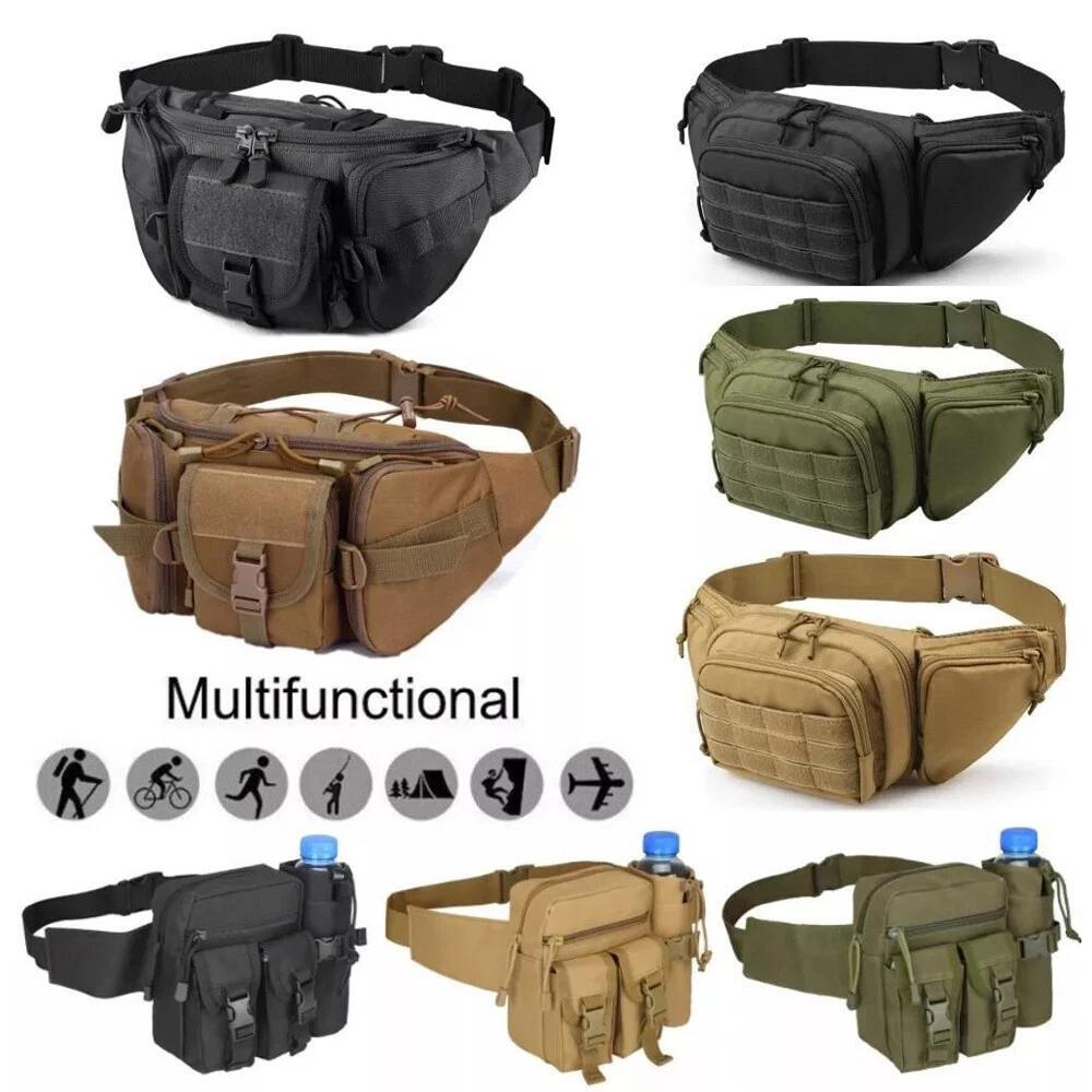 Edc Carry Bag For Men - Paket Fanny Taktis untuk Pria Tas