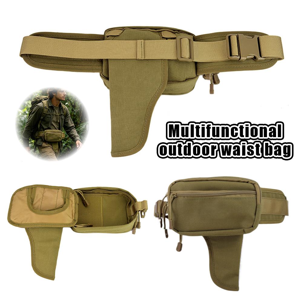 Edc Carry Bag For Men - Tas Pinggang Anti Maling Tersembunyi, Tas