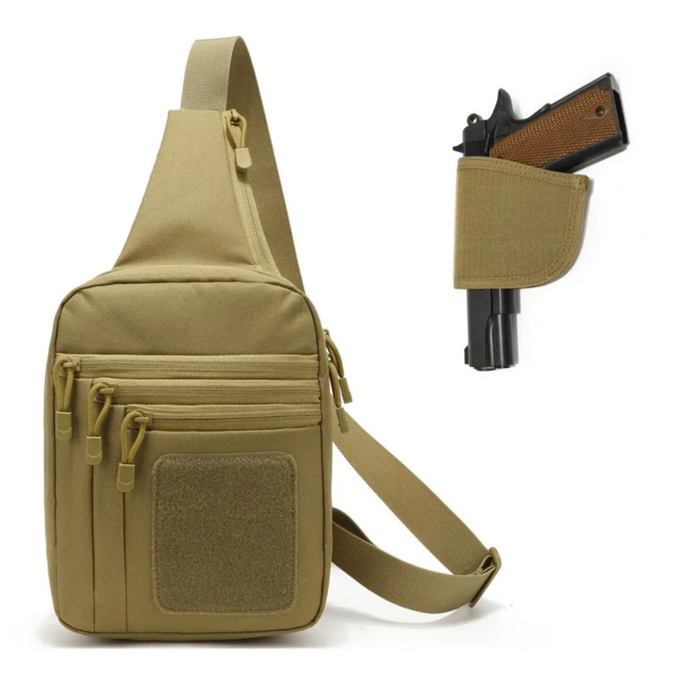 Edc Carry Bag For Men - Tas Dada Taktis Baru Sarung Pistol