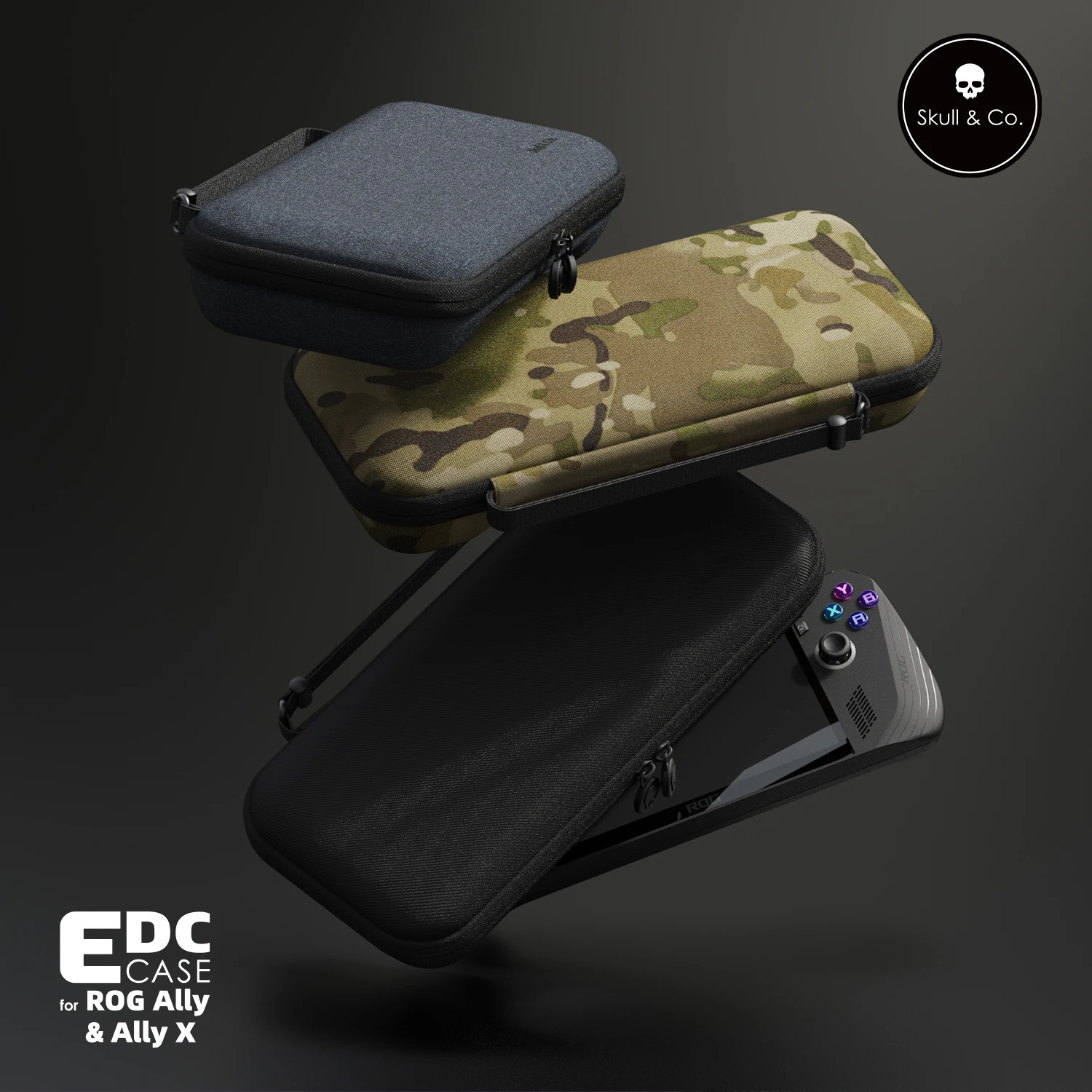 Edc Carry Co - Skull & Co. EDC Case Tas