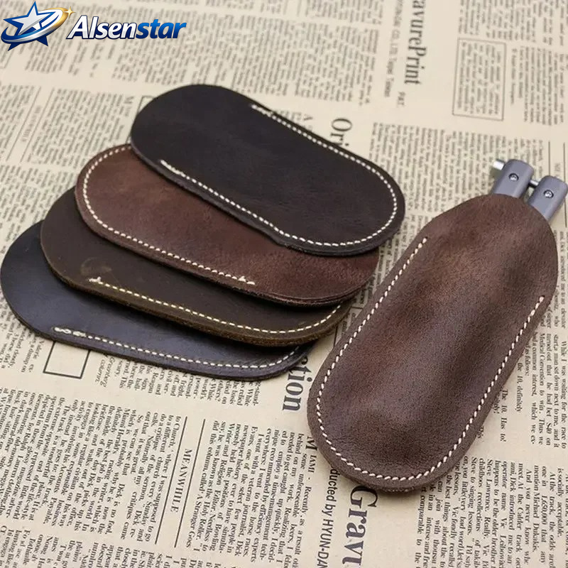 Edc Pocket Carry Fixed Blade - Sarung pisau kecil dari kulit, sarung