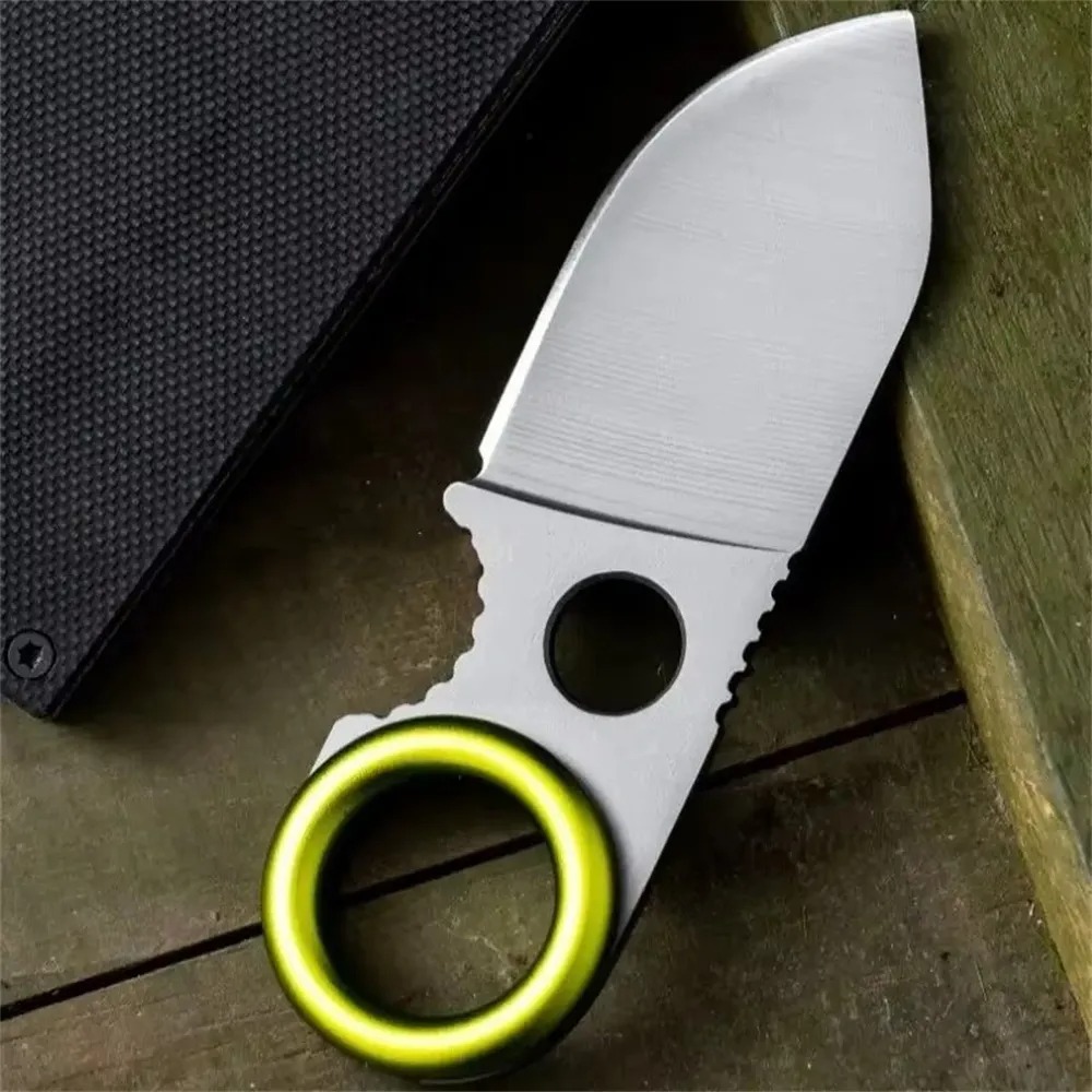 Everyday Carry (Edc) Knife - Pisau Lipat Mini EDC Ring Fixed
