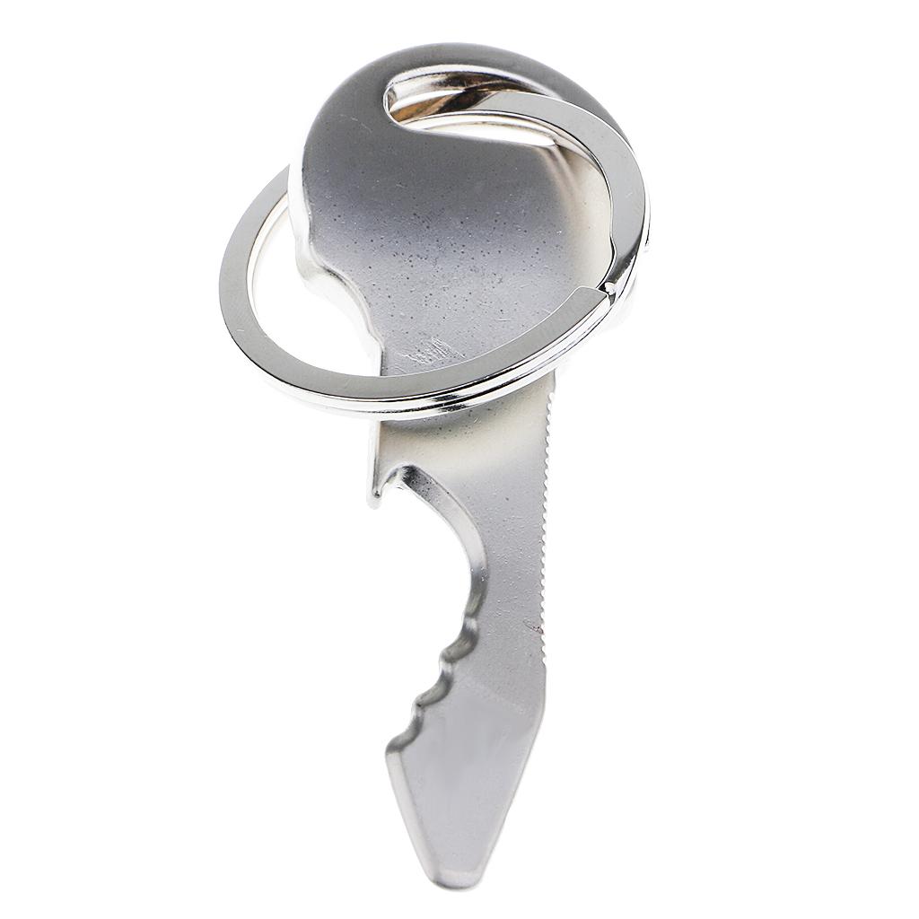 Bottle Opener Keyring - Gantungan Kunci Logam Tengkorak Punk Pembuka