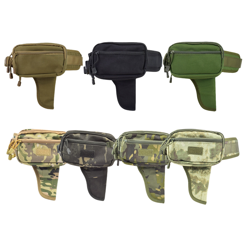 Edc Carry Bag For Men - Tas Pinggang Multifungsi Nilon dengan Kantong