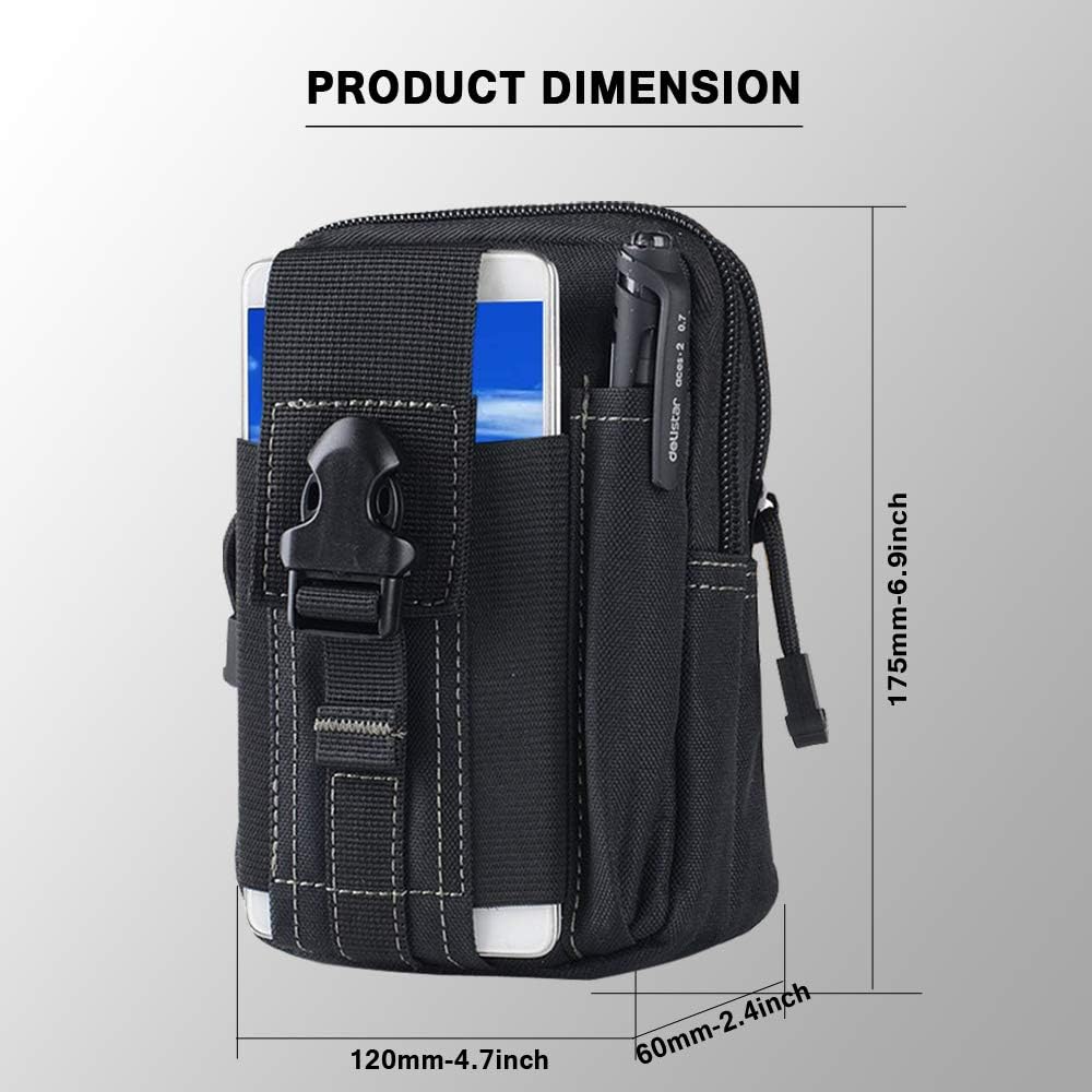 Kantong Sabuk Molle Taktis Tas - Edc Concealed Carry Belt ulasan dan harga