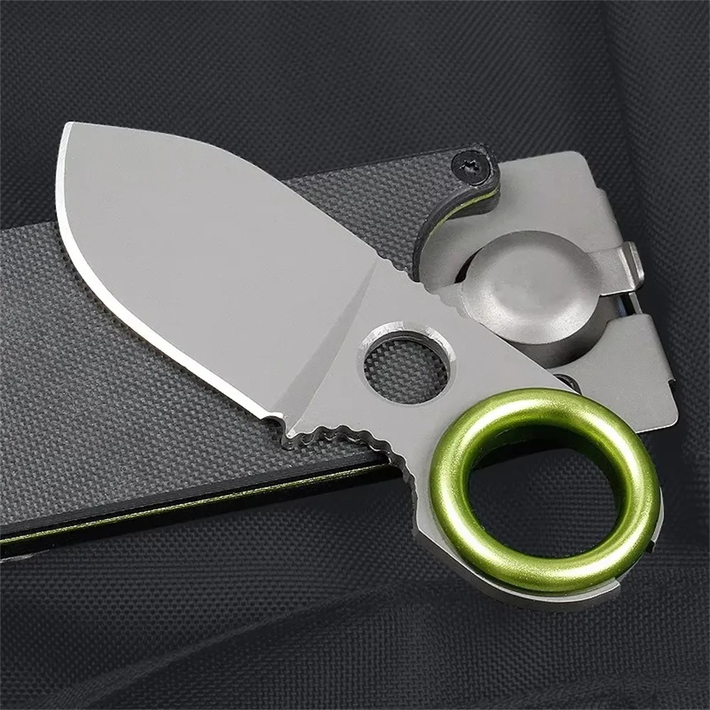 Pisau Lipat Mini EDC Ring Fixe - Edc Pocket Carry Fixed Blade ulasan dan harga