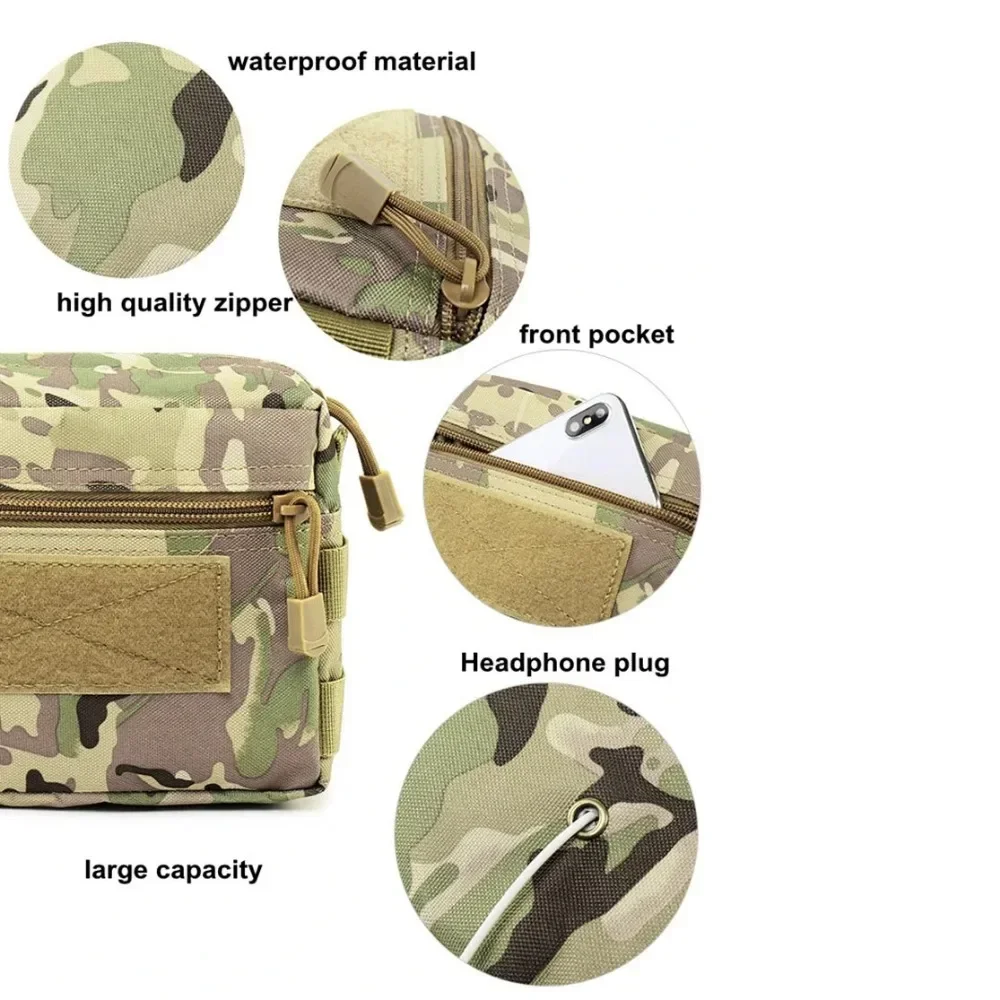 Kantong Molle Outdoor Taktis,  - Edc Carry Accessories ulasan dan harga