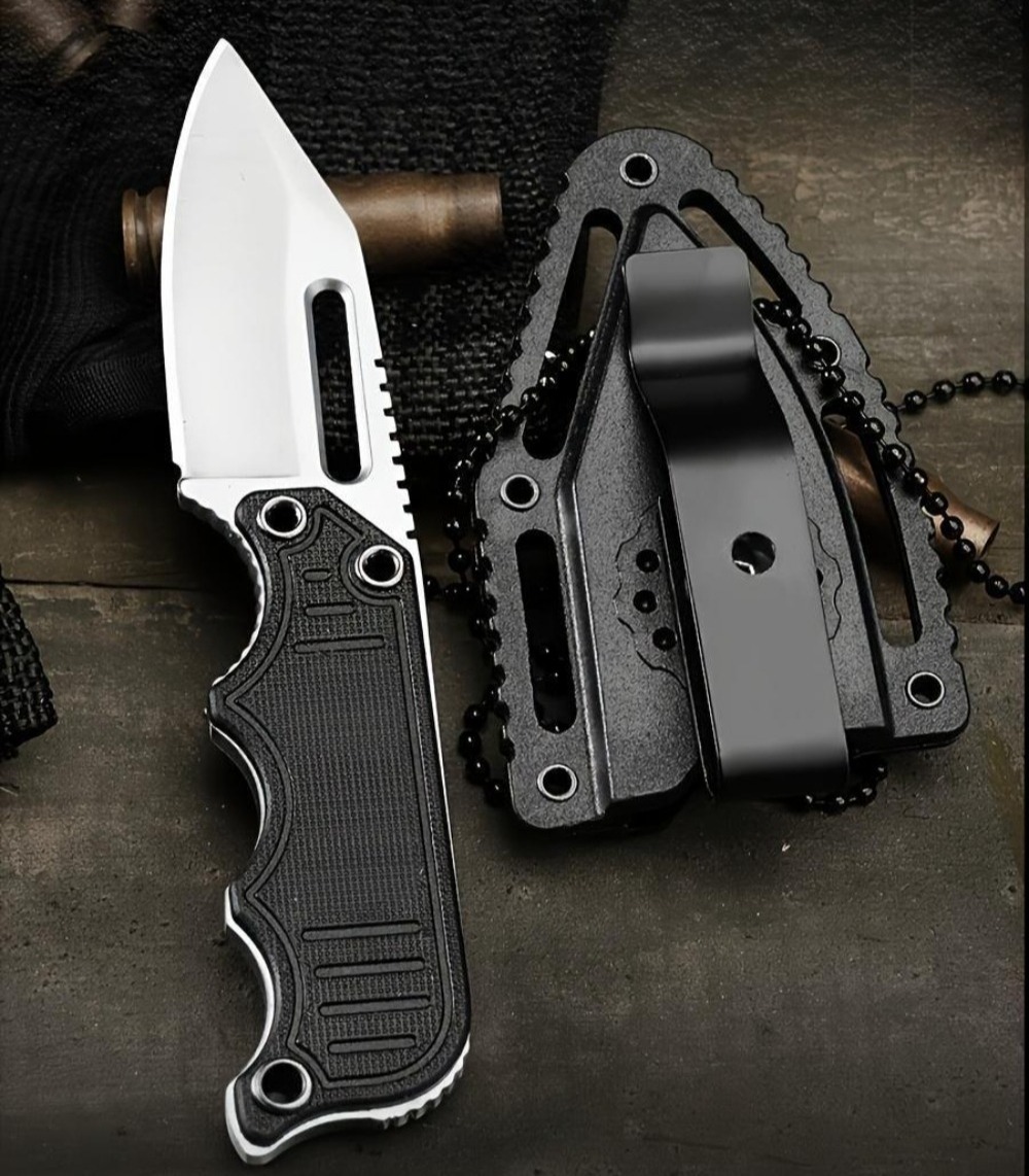 Pisau Leher Portabel dengan Sa - Everyday Carry (Edc) Knife ulasan dan harga