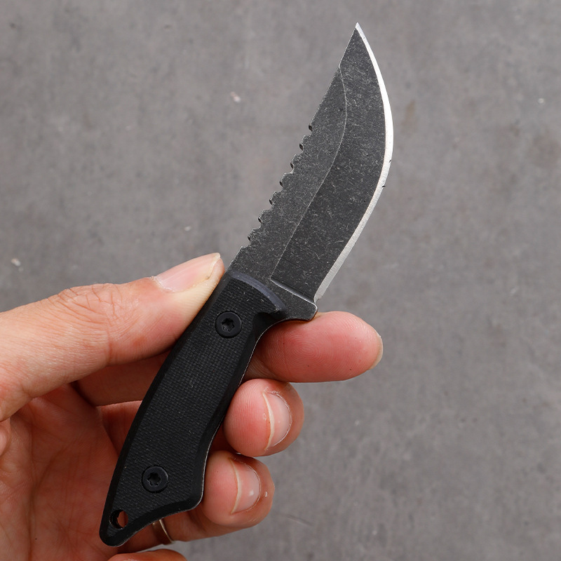 5CR15 Pisau Tetap Kecil Baja T - Edc Pocket Carry Fixed Blade ulasan dan harga