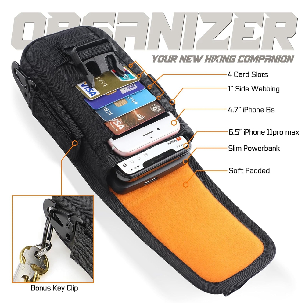 Kantong Ponsel Taktis Molle, T - Edc Concealed Carry Belt ulasan dan harga
