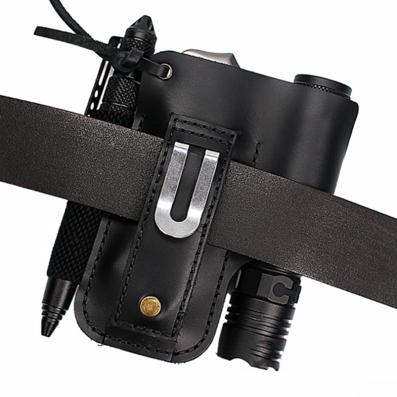 Sarung Alat Senter Kulit EDC M - Edc Concealed Carry Belt ulasan dan harga