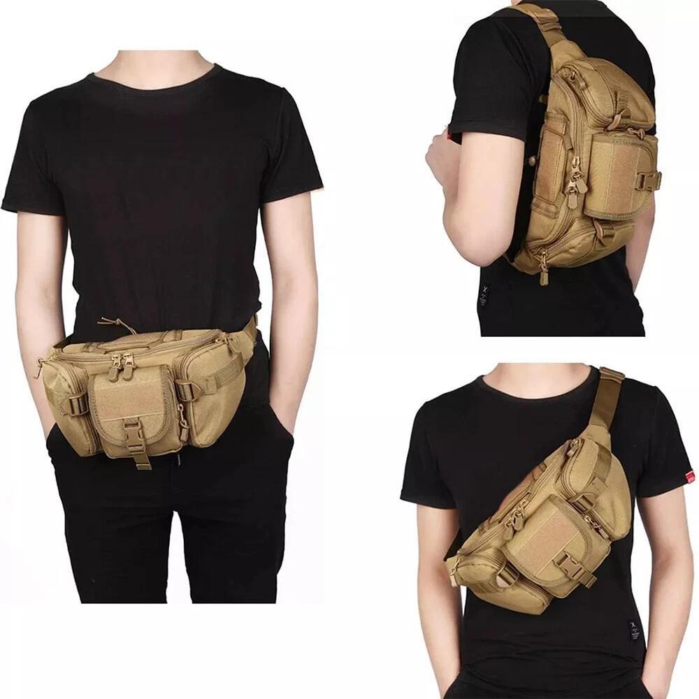 Paket Fanny Taktis untuk Pria  - Edc Carry Bag For Men ulasan dan harga