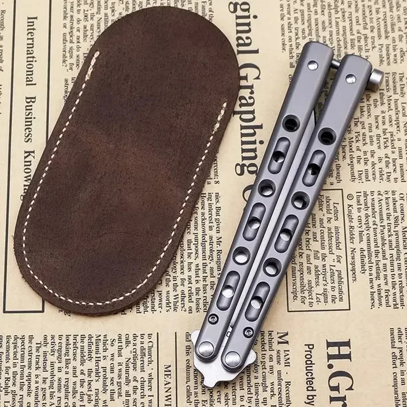 Sarung pisau kecil dari kulit, - Edc Pocket Carry Fixed Blade ulasan dan harga