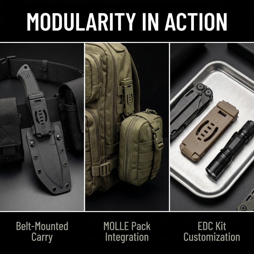 Klip Sabuk Penjepit Pisau Kyde - Edc Carry Accessories ulasan dan harga