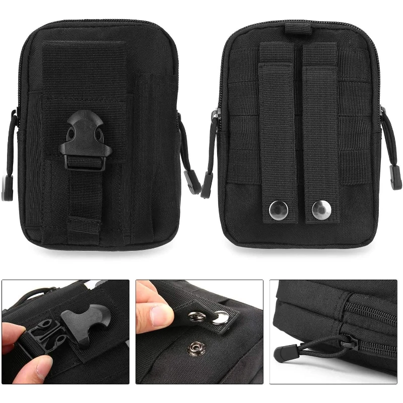 Tas Pinggang Taktis EDC Molle, - Edc Carry Bag For Men ulasan dan harga