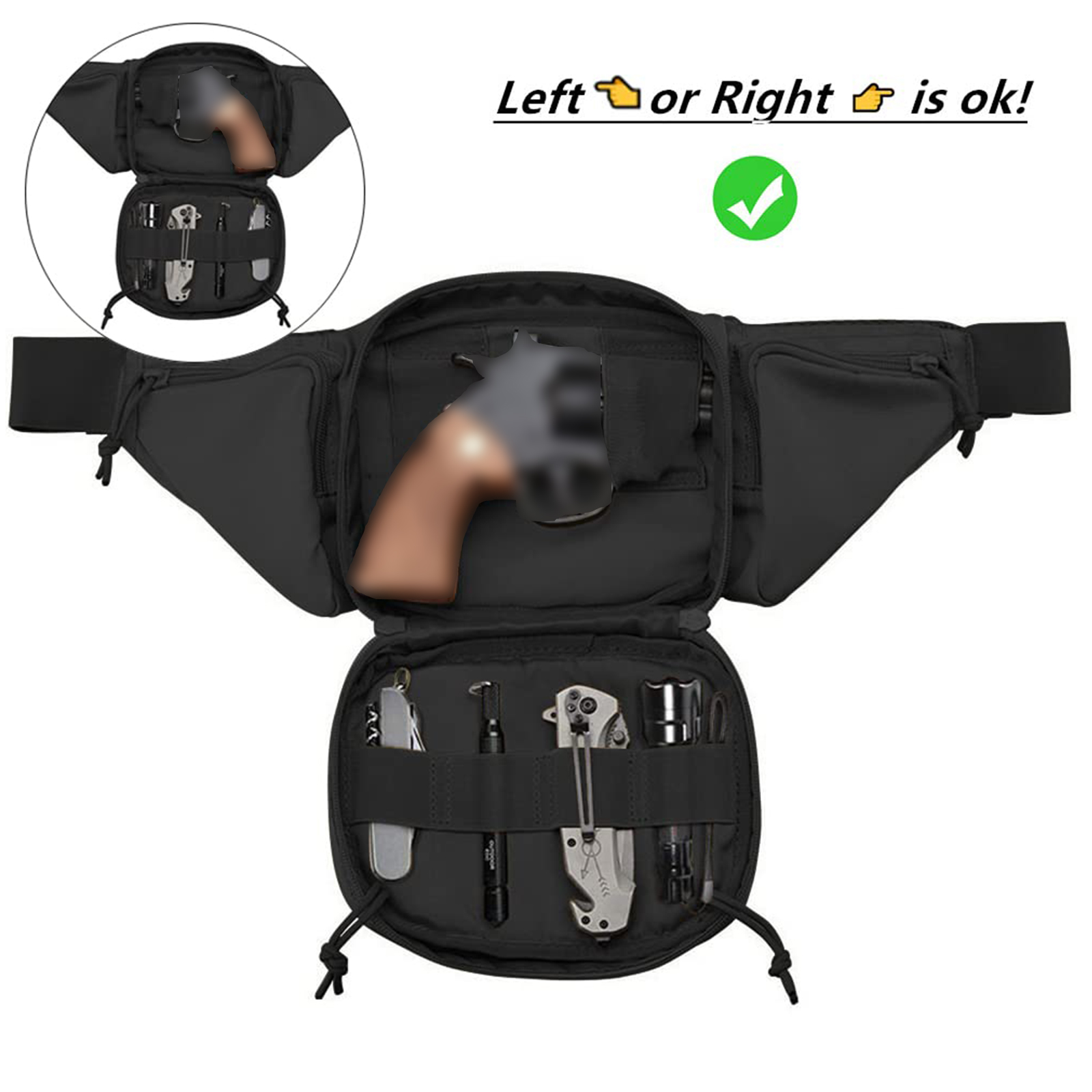 Tas pinggang taktis pria wanit - Edc Carry Bag For Men ulasan dan harga